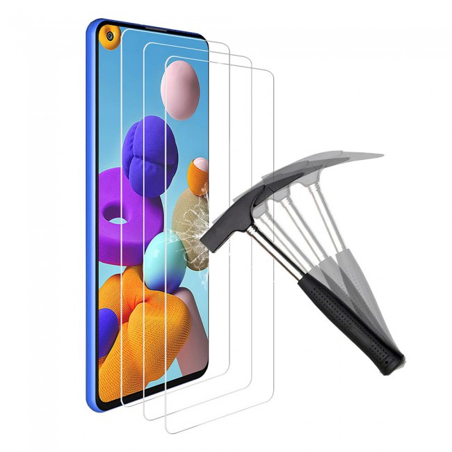 Samsung Galaxy A21s Screen Protector Clear Glass Ultimate by Margoun