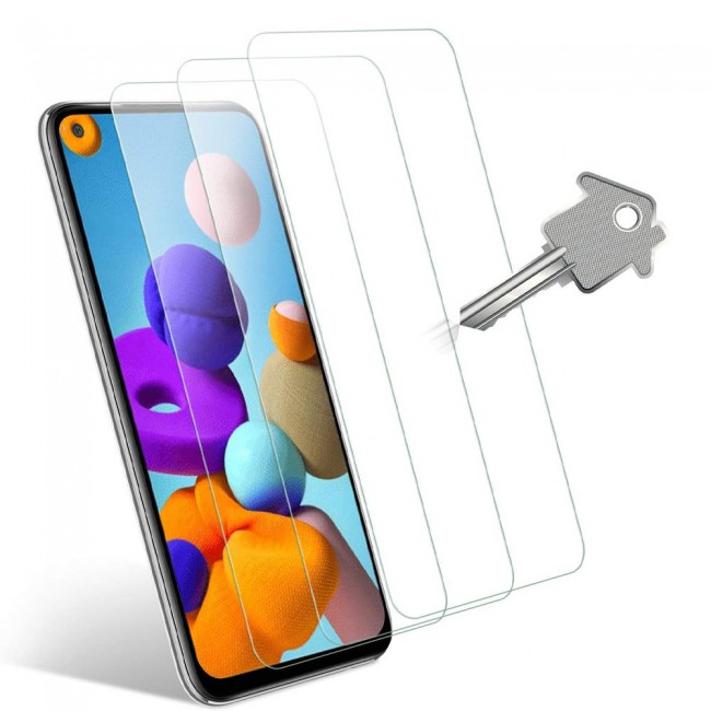 Samsung Galaxy A21s Screen Protector Clear Glass Ultimate by Margoun