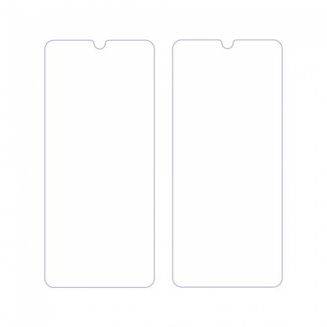 Samsung Galaxy A31 Screen Protector 2-Pack Glass Max Shieldz Margoun - Clear