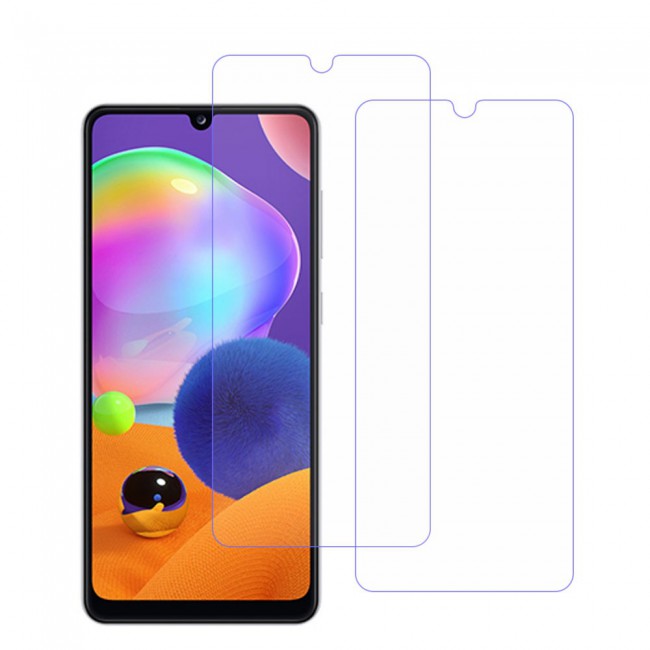 Samsung Galaxy A31 Screen Protector 2-Pack Glass Max Shieldz Margoun - Clear