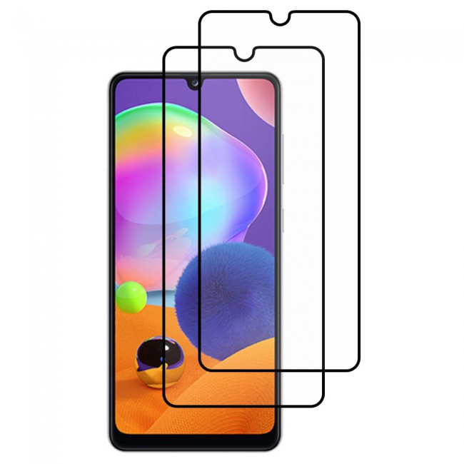 Samsung Galaxy A31 Screen Protector Glass 2-Pack 3D Super Sheildz Margoun