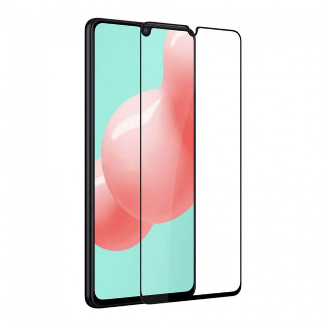 Samsung Galaxy A41 Tempered Glass 9D Ultimate Margoun - Black Frame