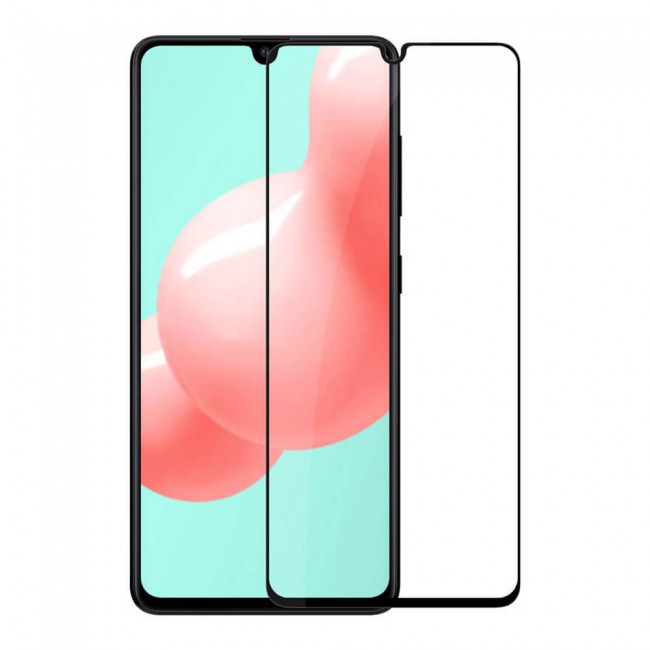Samsung Galaxy A41 Tempered Glass 9D Ultimate Margoun - Black Frame