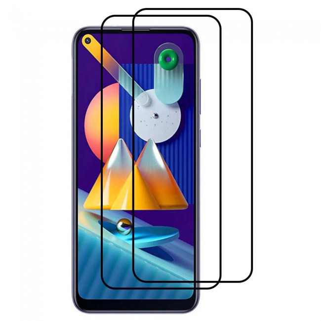 Samsung Galaxy M11 Screen Protector 3D Glass 2-Pack Super Shieldz Margoun