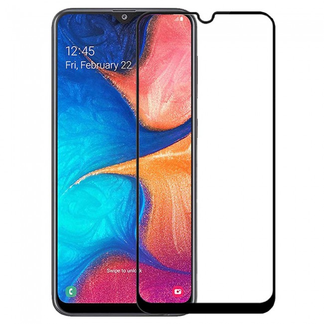 Samsung Galaxy M21s Glass 3D Tempered Screen Protector Grand Shieldz by Margoun - Black Edge