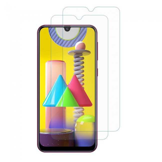 Samsung Galaxy M31 Tempered Glass 2Pack Max Shieldz Margoun - Clear