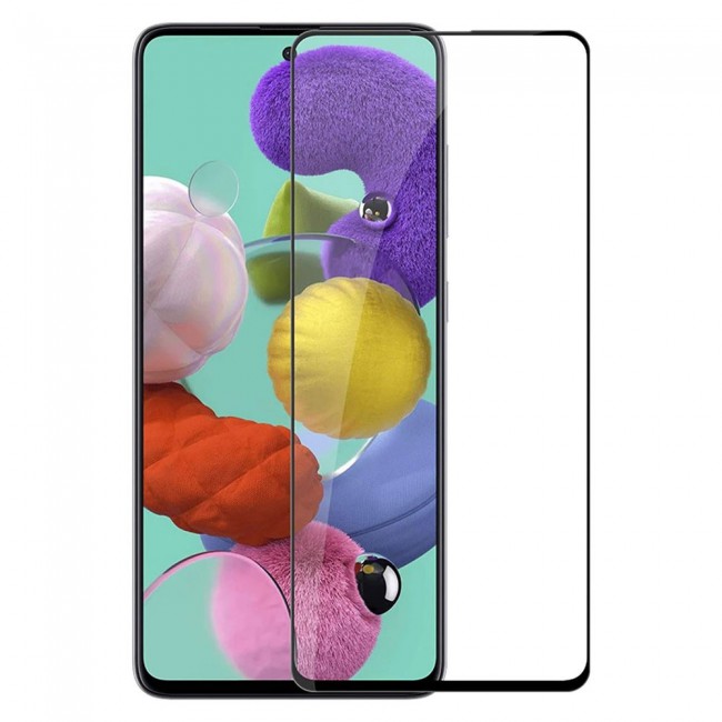 Samsung Galaxy M31s Tempered 3D Glass 2-Pack Super Shieldz Margoun- Black Frame