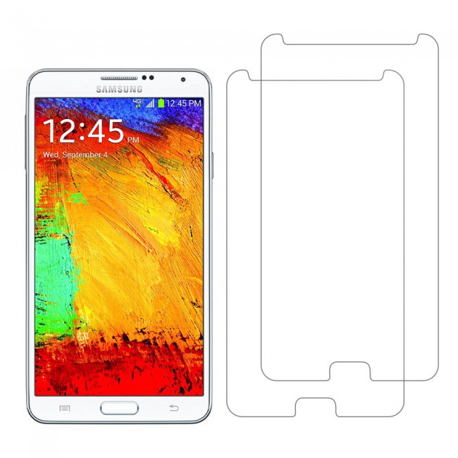 Samsung Galaxy Note 3 Screen Protector Glass Max Shieldz 2-Pack Margoun - Clear