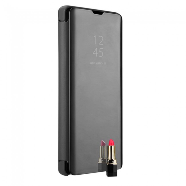 Samsung Galaxy S10 Plus Clear View Flip Case Cover - Black