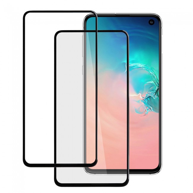 Samsung Galaxy S10e Screen Protector 3D Glass 2-Pack Super Shieldz by Margoun