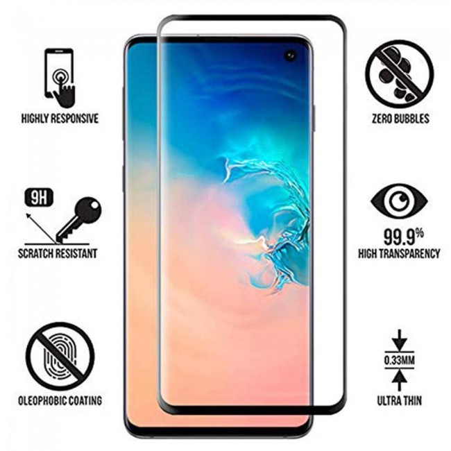 Samsung Galaxy S10e Screen Protector 3D Glass Grand Shieldz by Margoun
