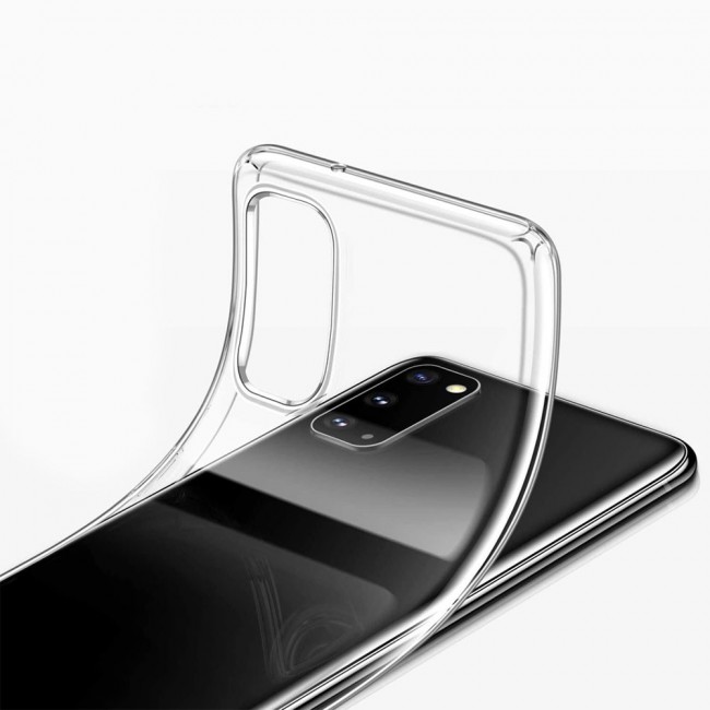 Samsung Galaxy S20 TPU Cover Jelly Case Super Shieldz Margoun - Clear