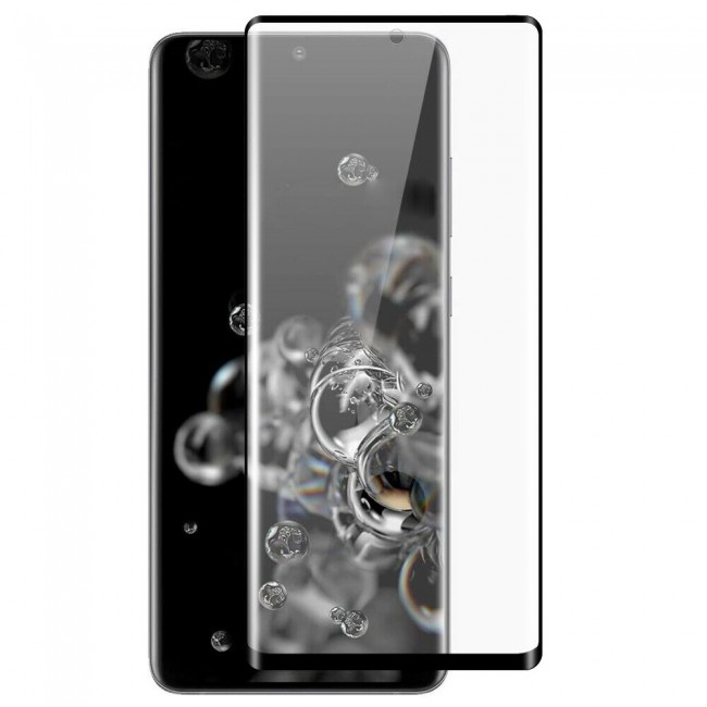 Samsung Galaxy S21 Plus Glass 3D Tempered Screen Protector Ultimate by Margoun - Black Edge
