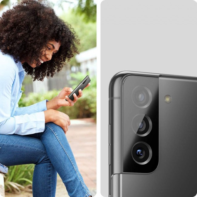 Samsung Galaxy S22 Camera Lens Protector 3D Tempered Film by Margoun