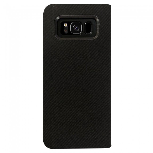 Samsung Galaxy S8 Flip Case Cover – Black