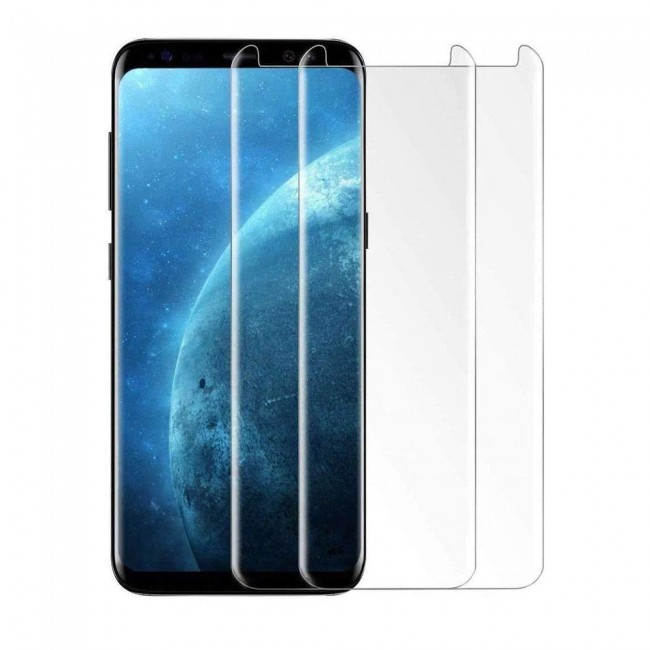 Samsung Galaxy S8 Plus Soft Curved Pet Screen Protector 2Pack Super Shieldz by Margoun