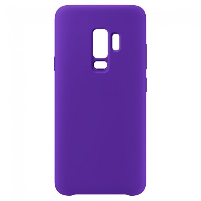 Samsung Galaxy S9 Plus Silky Soft-Touch Finish Silicone Cover by Margoun - Purple