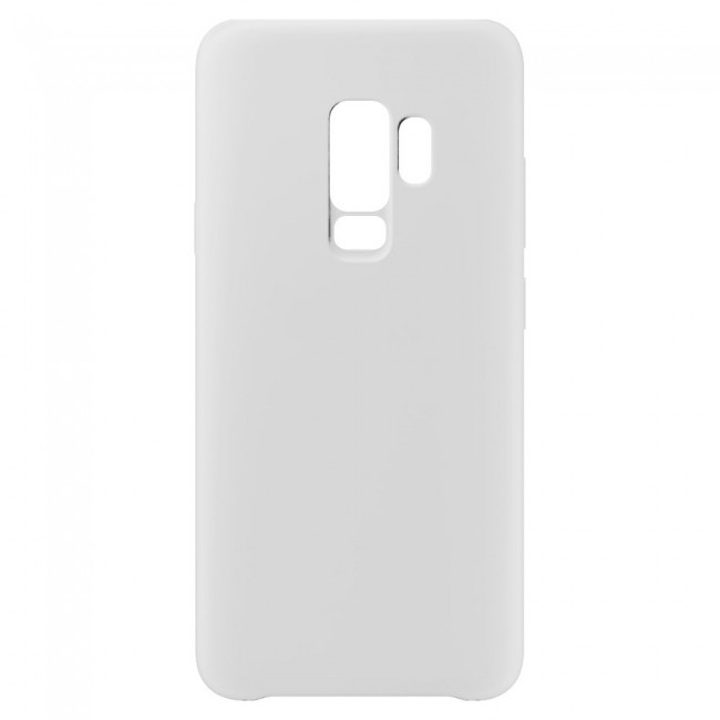 Samsung Galaxy S9 Plus Silky Soft-Touch Finish Silicone Cover by Margoun - White