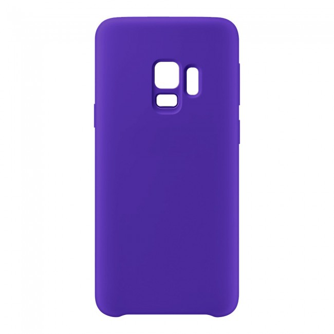 Samsung Galaxy S9 Silky Soft-Touch Finish Silicone Cover by Margoun - Purple