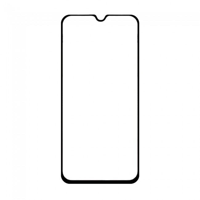 Samsung Galaxy M12 Tempered Glass 3D Ultimate Screen Protector by Margoun - Black Frame