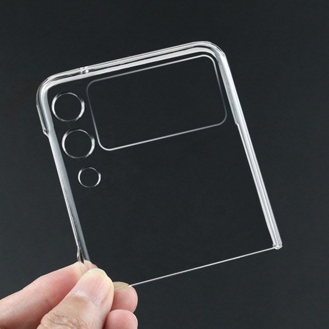 Samsung Z Flip 3 5G Clear TPU Soft Cover with Hard Edges Proguard Case by Margoun