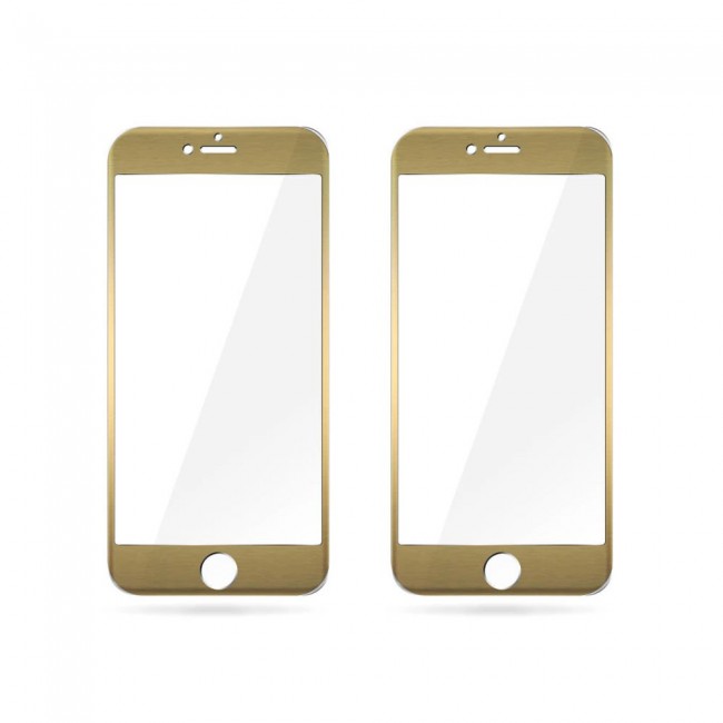 iphone 6 Plus and 6s Plus 2-Pack Screen Protector - Gold