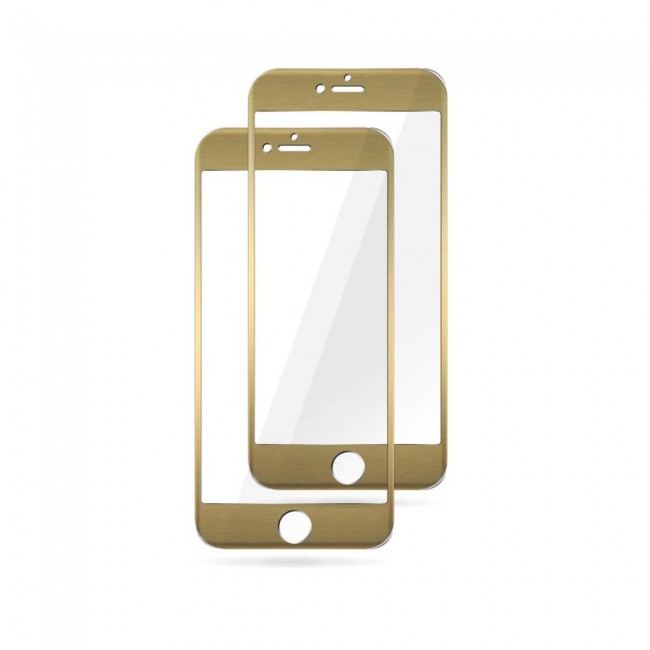 iphone 6 Plus and 6s Plus 2-Pack Screen Protector - Gold