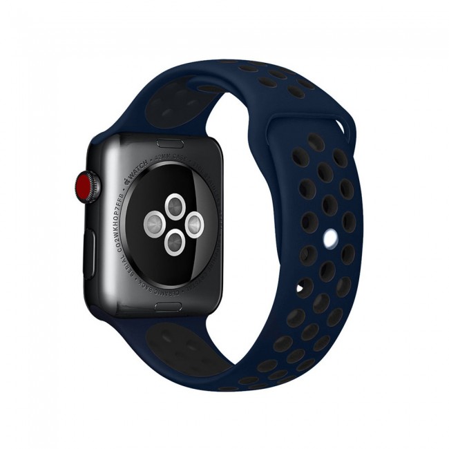 Blue nike sport band top