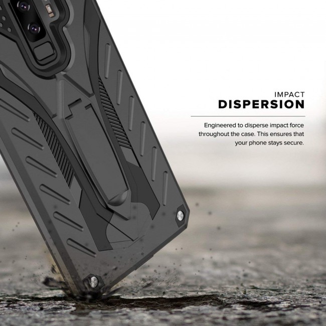 Margoun Shockproof Tough Hybrid Armor Case Cover for Samsung Galaxy S9 plus 
