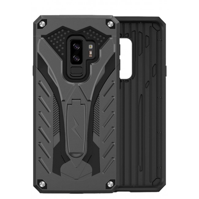 Margoun Shockproof Tough Hybrid Armor Case Cover for Samsung Galaxy S9 plus 