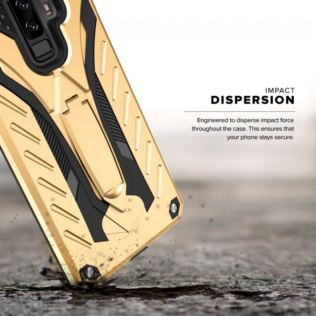 Margoun Shockproof Tough Hybrid Armor Case Cover for Samsung Galaxy S9 plus 