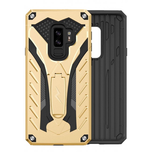 Margoun Shockproof Tough Hybrid Armor Case Cover for Samsung Galaxy S9 plus 
