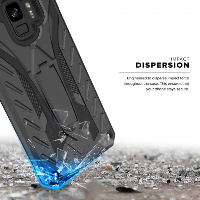 Margoun Shockproof Tough Hybrid Armor Case Cover for Samsung Galaxy S9 