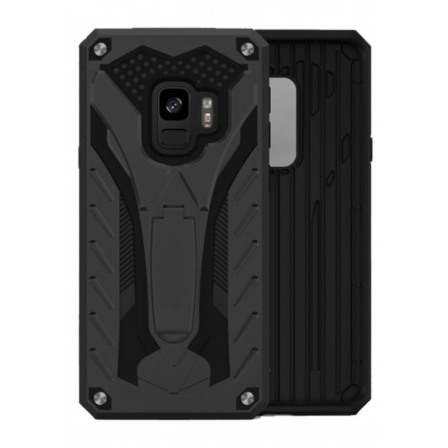 Margoun Shockproof Tough Hybrid Armor Case Cover for Samsung Galaxy S9 