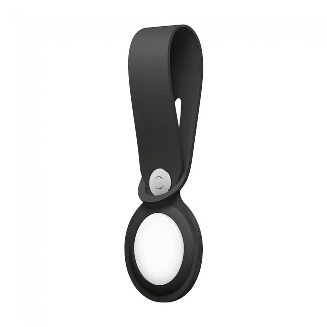 Margoun Silicone AirTag Loop for Apple AirTag – Black