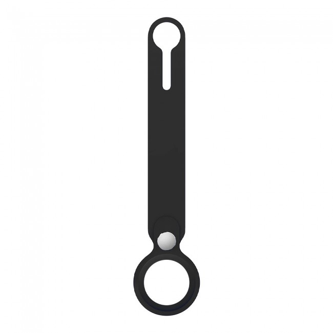 Margoun Silicone AirTag Loop for Apple AirTag – Black