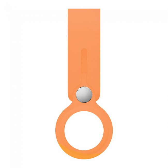 Margoun Silicone AirTag Loop for Apple AirTag – Orange