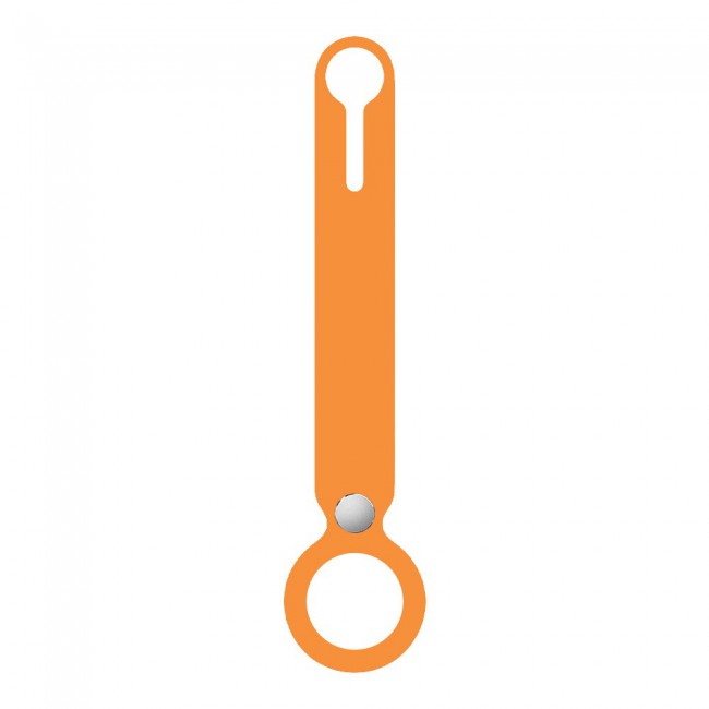 Margoun Silicone AirTag Loop for Apple AirTag – Orange
