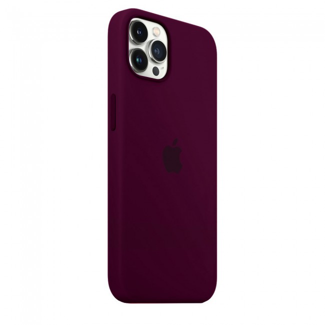 Margoun Silicone Case Cover for Apple iPhone 13 Pro Max - Cherry Red