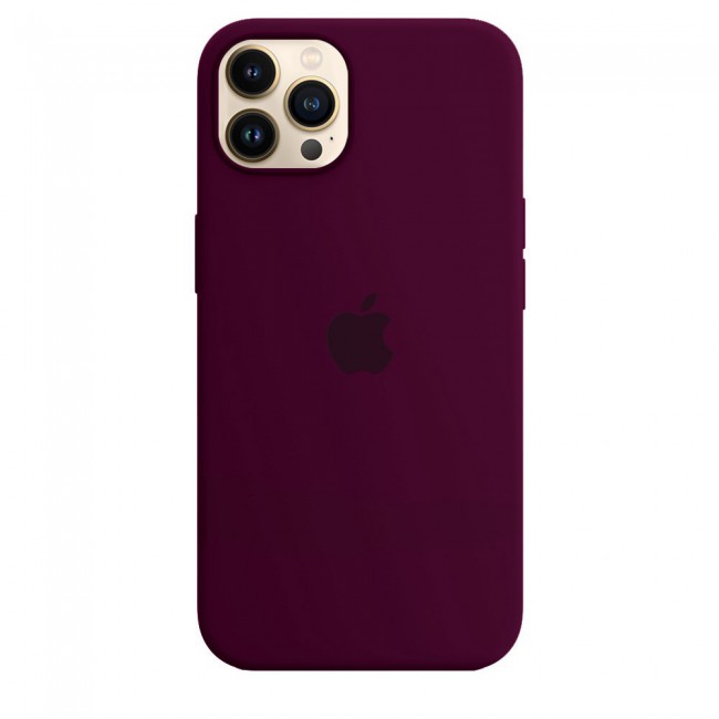 Margoun Silicone Case Cover for Apple iPhone 13 Pro Max - Cherry Red