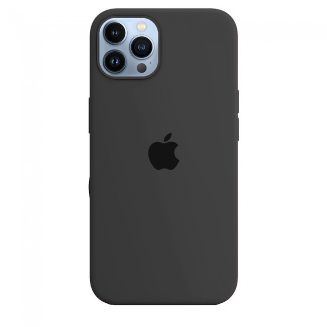 Margoun Silicone Case Cover for Apple iPhone 13 Pro Max - Dark Grey