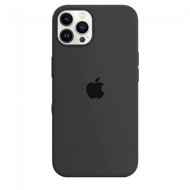 Margoun Silicone Case Cover for Apple iPhone 13 Pro Max - Dark Grey