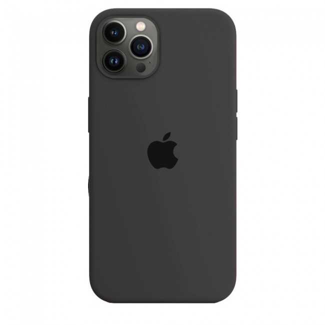 Margoun Silicone Case Cover for Apple iPhone 13 Pro Max - Dark Grey
