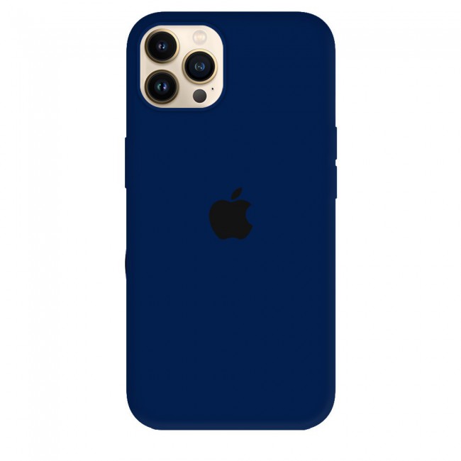 Margoun Silicone Case Cover for Apple iPhone 13 Pro Max - Military Blue