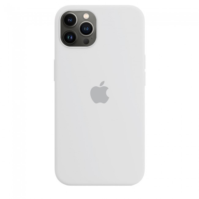 Margoun Silicone Case Cover for Apple iPhone 13 Pro Max - White