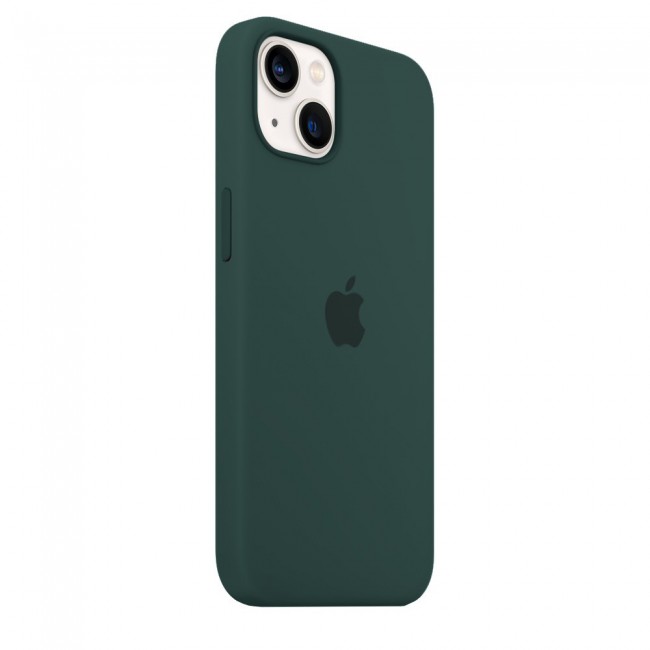 Margoun Silicone Case Cover for Apple iPhone 13 - Pine Green