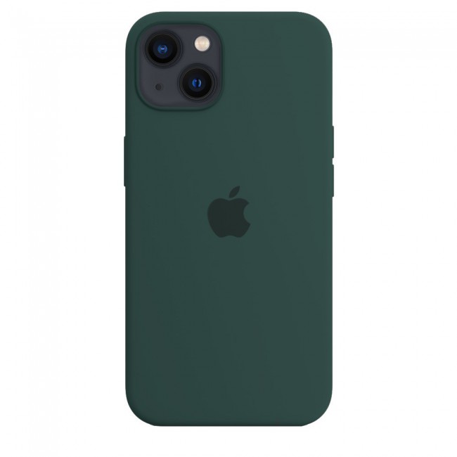 Margoun Silicone Case Cover for Apple iPhone 13 - Pine Green