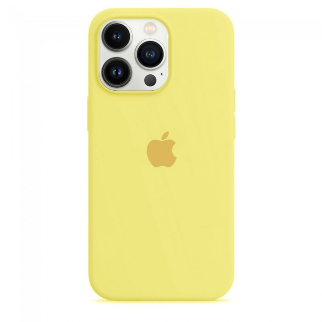 Margoun Silicone Case Cover for Apple iPhone 13 Pro Max - Yellow