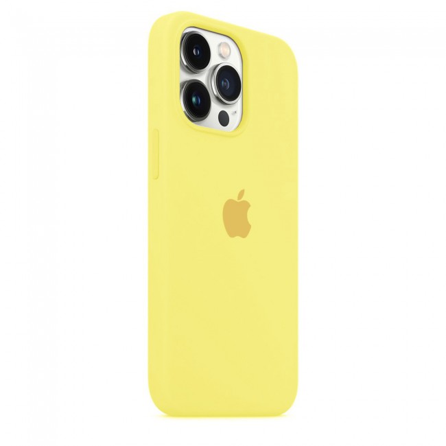Margoun Silicone Case Cover for Apple iPhone 13 Pro Max - Yellow