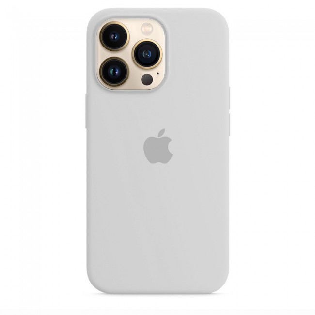 Margoun Silicone Case Cover for Apple iPhone 13 Pro - Light Grey
